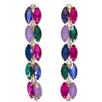 Ρολόγια & Kοσμήματα Γυναίκα Σκουλαρίκια Luna Collection 70118 Multicolour