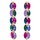 Ρολόγια & Kοσμήματα Γυναίκα Σκουλαρίκια Luna Collection 70118 Multicolour