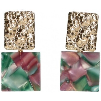 Ρολόγια & Kοσμήματα Γυναίκα Σκουλαρίκια Luna Collection 65089 Green