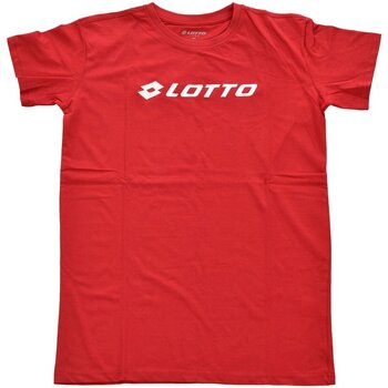 Υφασμάτινα Παιδί T-shirts & Μπλούζες Lotto TL1104 Red