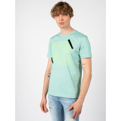 Υφασμάτινα Άνδρας T-shirt με κοντά μανίκια Antony Morato MMKS02021-FA100227 Μπλέ