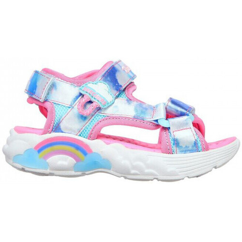 Παπούτσια Παιδί Σανδάλια / Πέδιλα Skechers Rainbow racer sandals-summer Μπλέ