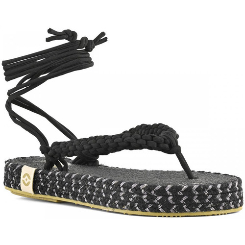 Παπούτσια Γυναίκα Σανδάλια / Πέδιλα Nalho BLK MEDHA SANDAL WITH CROCHET UPPER Black