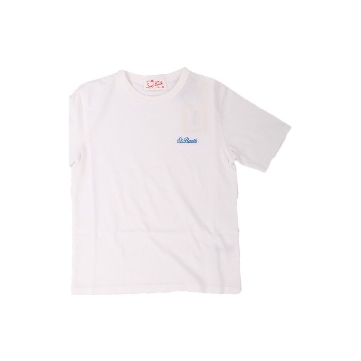 Υφασμάτινα Αγόρι T-shirt με κοντά μανίκια Mc2 Saint Barth DOV0002 00481D Άσπρο