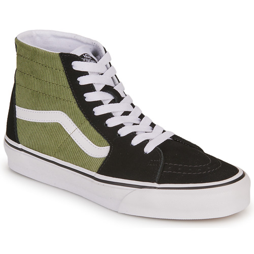 Παπούτσια Γυναίκα Ψηλά Sneakers Vans SK8-Hi Tapered Black / Green