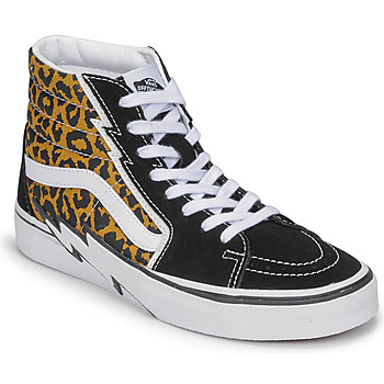 Παπούτσια Γυναίκα Ψηλά Sneakers Vans UA SK8-Hi Bolt Black / Leopard