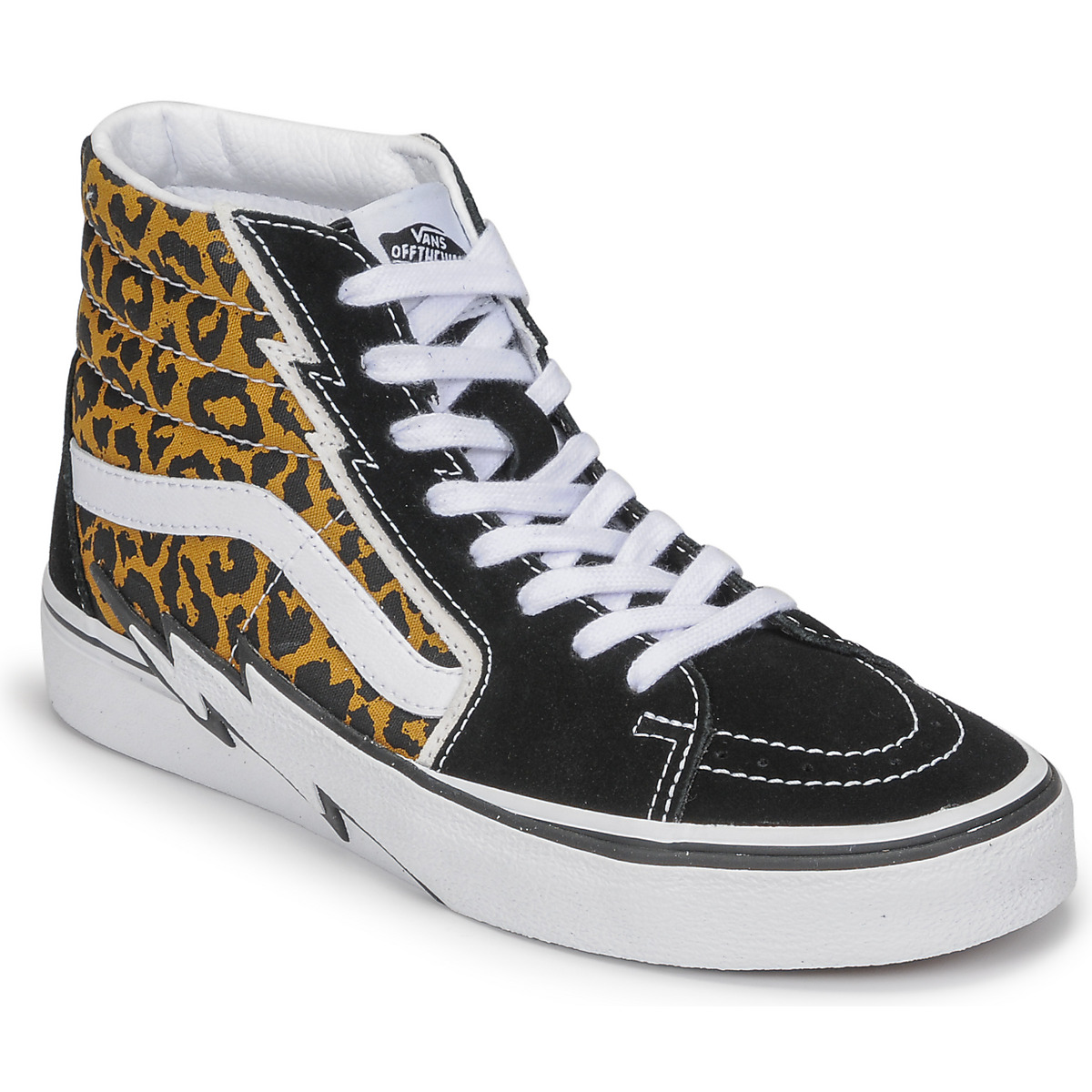 Παπούτσια Γυναίκα Ψηλά Sneakers Vans UA SK8-Hi Bolt Black / Leopard