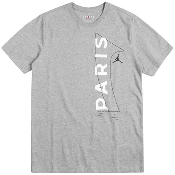Υφασμάτινα Άνδρας T-shirts & Μπλούζες Nike PSG WORDMARK TEE  2 Grey