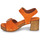 Παπούτσια Γυναίκα Σαμπό JB Martin DONA Croute / Orange
