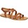 Παπούτσια Άνδρας Σανδάλια / Πέδιλα Gianluca - L'artigiano Del Cuoio 531 U CUOIO CUOIO Brown