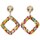 Ρολόγια & Kοσμήματα Γυναίκα Σκουλαρίκια Luna Collection 70671 Multicolour