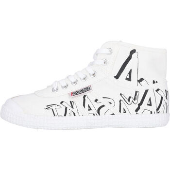 Παπούτσια Sneakers Kawasaki Graffiti Canvas Boot Άσπρο