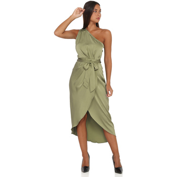 Υφασμάτινα Γυναίκα Φορέματα La Modeuse 67077_P155991 Green