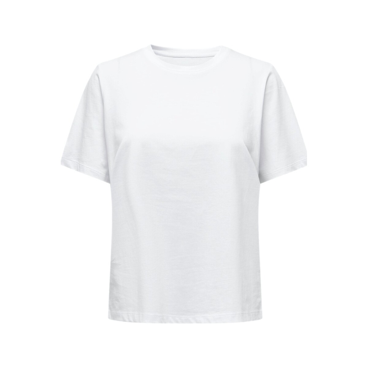 Only  Φούτερ Only T-Shirt S/S Tee -Noos - White