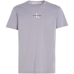 Υφασμάτινα Άνδρας T-shirt με κοντά μανίκια Calvin Klein Jeans  Violet
