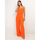 Υφασμάτινα Γυναίκα Ολόσωμες φόρμες / σαλοπέτες La Modeuse 66799_P155534 Orange