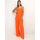 Υφασμάτινα Γυναίκα Ολόσωμες φόρμες / σαλοπέτες La Modeuse 66799_P155534 Orange