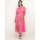 Υφασμάτινα Γυναίκα Φορέματα La Modeuse 67069_P155963 Ροζ