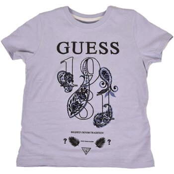 Υφασμάτινα Παιδί T-shirts & Μπλούζες Guess L3GI31 K8HM0 Violet