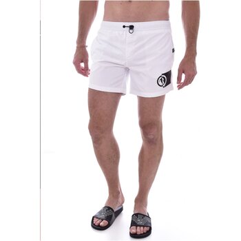 Υφασμάτινα Άνδρας Μαγιώ / shorts για την παραλία Bikkembergs BKK2MBS02 Άσπρο