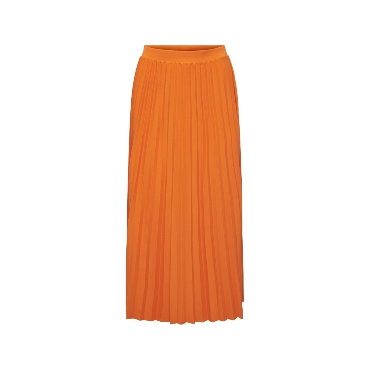 Only  Κοντές Φούστες Only Melisa Plisse Skirt - Orange Peel