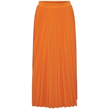 Υφασμάτινα Γυναίκα Φούστες Only Melisa Plisse Skirt - Orange Peel Orange