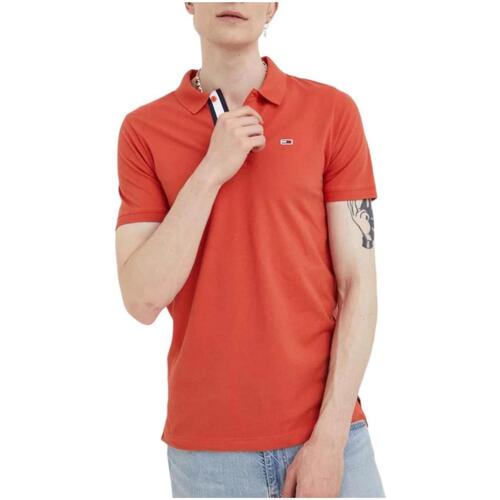 Υφασμάτινα Άνδρας T-shirt με κοντά μανίκια Tommy Hilfiger  Red