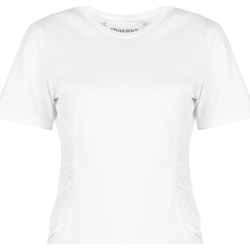 Υφασμάτινα Γυναίκα T-shirt με κοντά μανίκια Silvian Heach CVP23123TS Άσπρο