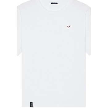 Υφασμάτινα Άνδρας T-shirts & Μπλούζες Organic Monkey T-Shirt Red Hot - White Άσπρο