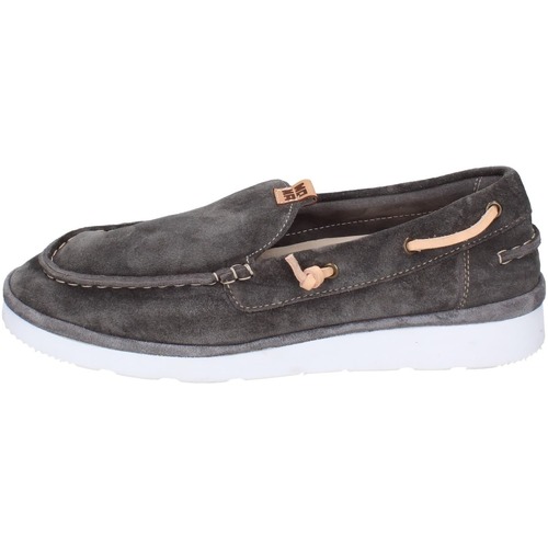 Παπούτσια Άνδρας Μοκασσίνια Moma BC111 2FS436-YACF Grey