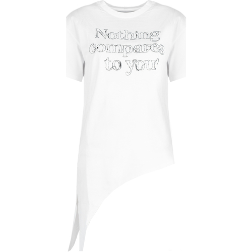 Υφασμάτινα Γυναίκα T-shirt με κοντά μανίκια Silvian Heach GPP23020TS Άσπρο