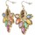Ρολόγια & Kοσμήματα Γυναίκα Σκουλαρίκια Luna Collection 71014 Multicolour