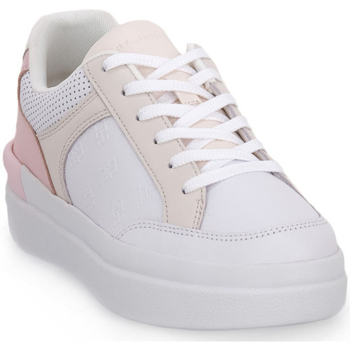 Παπούτσια Γυναίκα Sneakers Tommy Hilfiger TH2 EMBOSSED COURT Ροζ