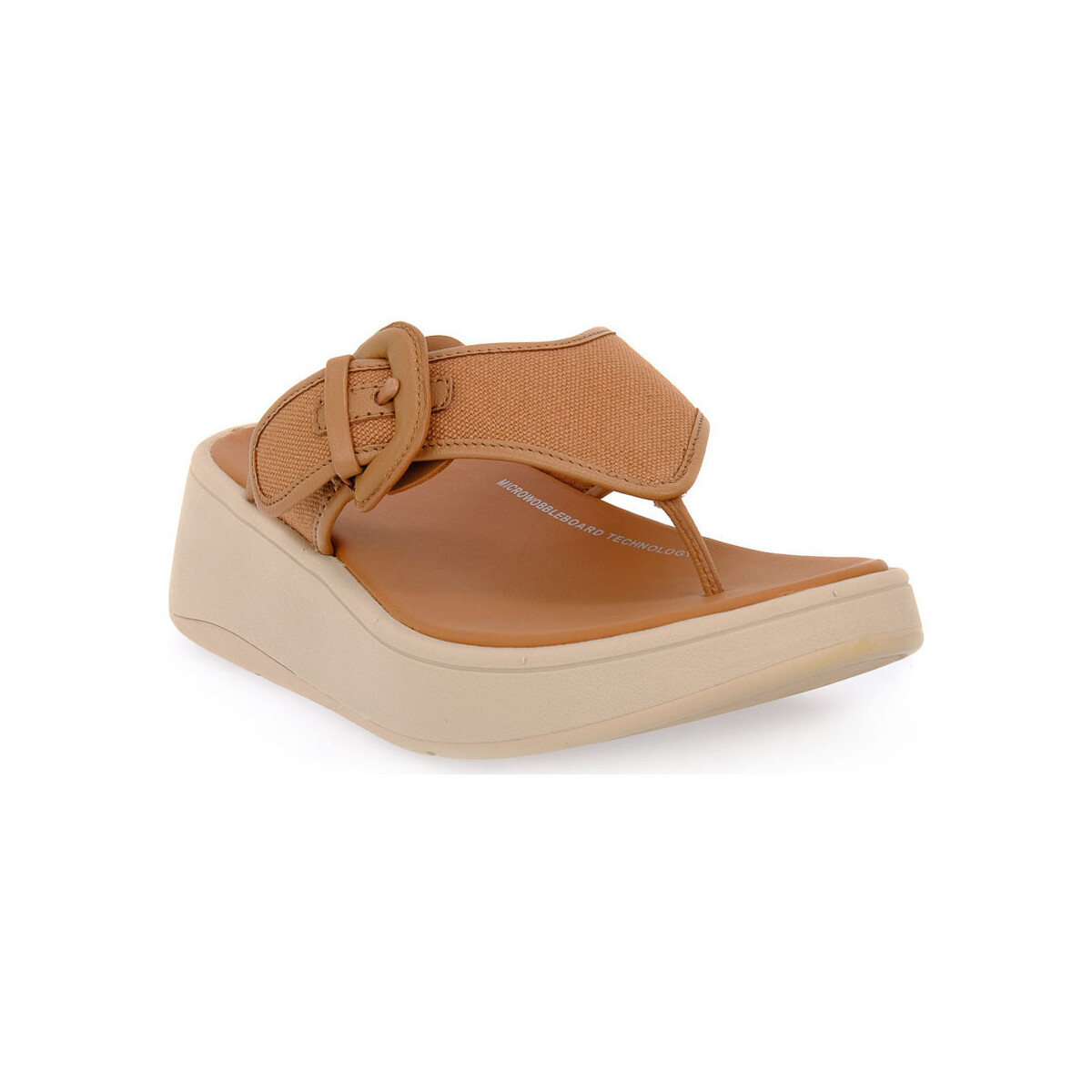 FitFlop  Mules FitFlop F MODE BUCKLE CANVAS