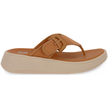 FitFlop F MODE BUCKLE CANVAS Άσπρο