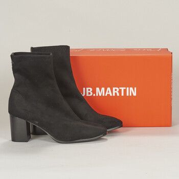 Παπούτσια Γυναίκα Μποτίνια JB Martin VISION Toile / Suede / St / Black