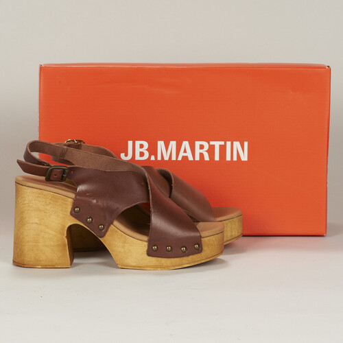 Παπούτσια Γυναίκα Σαμπό JB Martin AIMEE  buffle / Brown