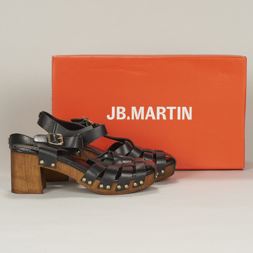 Παπούτσια Γυναίκα Σαμπό JB Martin DEESSE Veau / Black
