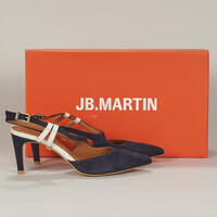 Παπούτσια Γυναίκα Γόβες JB Martin ESMEE Chevre / Velours / Marine / Craie