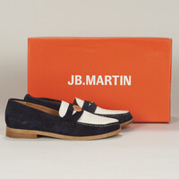 Παπούτσια Γυναίκα Μοκασσίνια JB Martin LONDRES Chevre / Velours / Marine / Craie