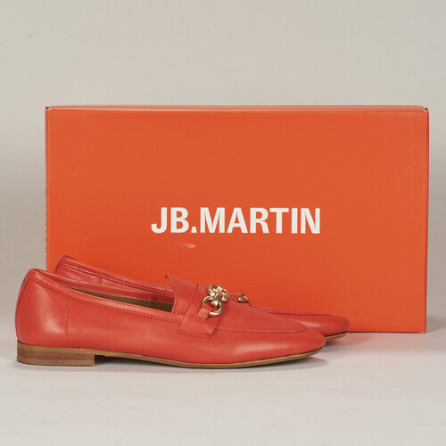 Παπούτσια Γυναίκα Μοκασσίνια JB Martin FRANCHE BIJOU Nappa / Orange