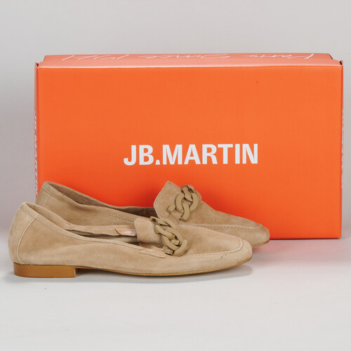 Παπούτσια Γυναίκα Μοκασσίνια JB Martin 1VEILLE Chevre / Velours / Camel