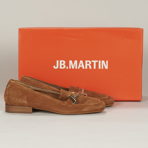 Παπούτσια Γυναίκα Μοκασσίνια JB Martin MAYA Velours / Perfo / Camel