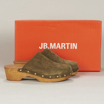 Παπούτσια Γυναίκα Σαμπό JB Martin ALICE Croute / Velours / Kaki