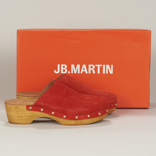 Παπούτσια Γυναίκα Σαμπό JB Martin ALICE Croute / Velours / Corail