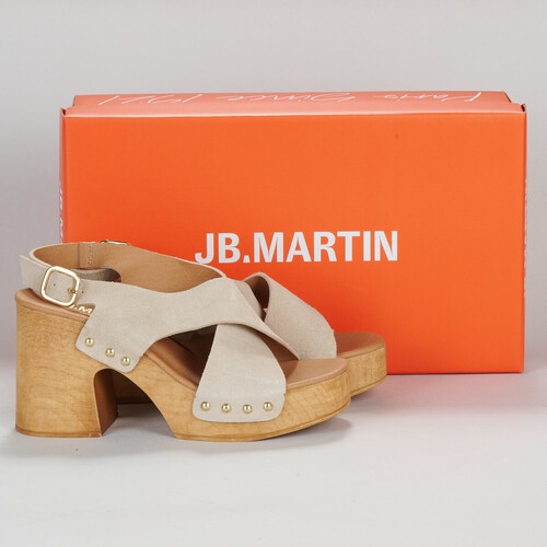 Παπούτσια Γυναίκα Σαμπό JB Martin AIMEE Croute / Velours / Beige