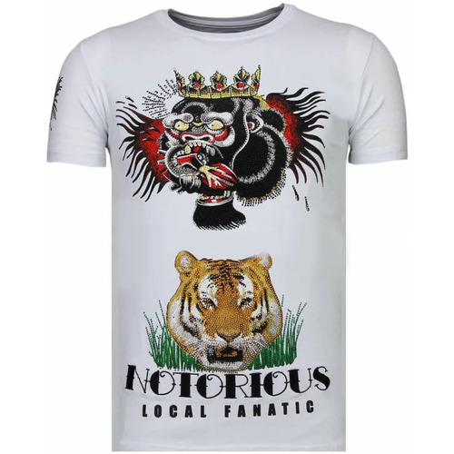 Υφασμάτινα Άνδρας T-shirt με κοντά μανίκια Local Fanatic 144125331 Άσπρο