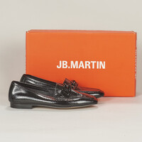 Παπούτσια Γυναίκα Μοκασσίνια JB Martin VEILLE Vernis / Wrinkled / Black