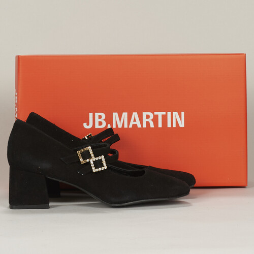 Παπούτσια Γυναίκα Μπαλαρίνες JB Martin VISATO Chevre / Velours / Black