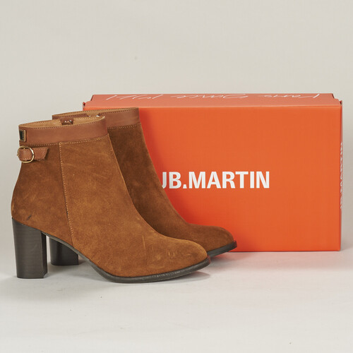 Παπούτσια Γυναίκα Μποτίνια JB Martin LOVE Croute / Velours / Veau / Camel